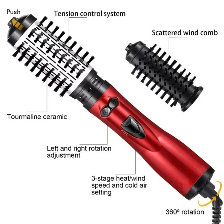 3-in-1 Hair Brush - Your perfect blow-dry, effortlessly, in less than 5 minutes.