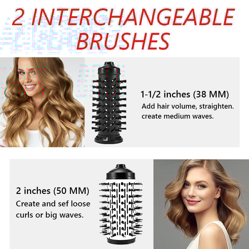 3-in-1 Hair Brush - Your perfect blow-dry, effortlessly, in less than 5 minutes.