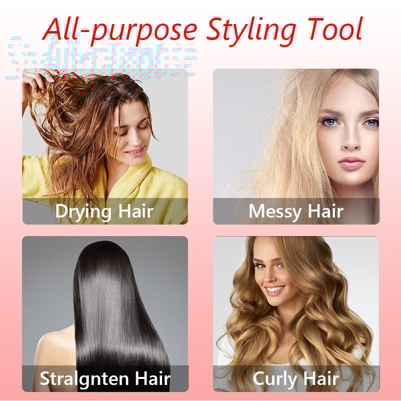 3-in-1 Hair Brush - Your perfect blow-dry, effortlessly, in less than 5 minutes.