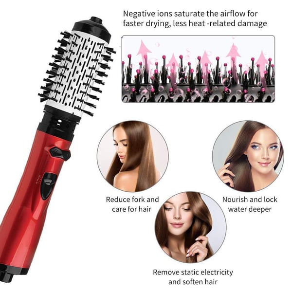 3-in-1 Hair Brush - Your perfect blow-dry, effortlessly, in less than 5 minutes.